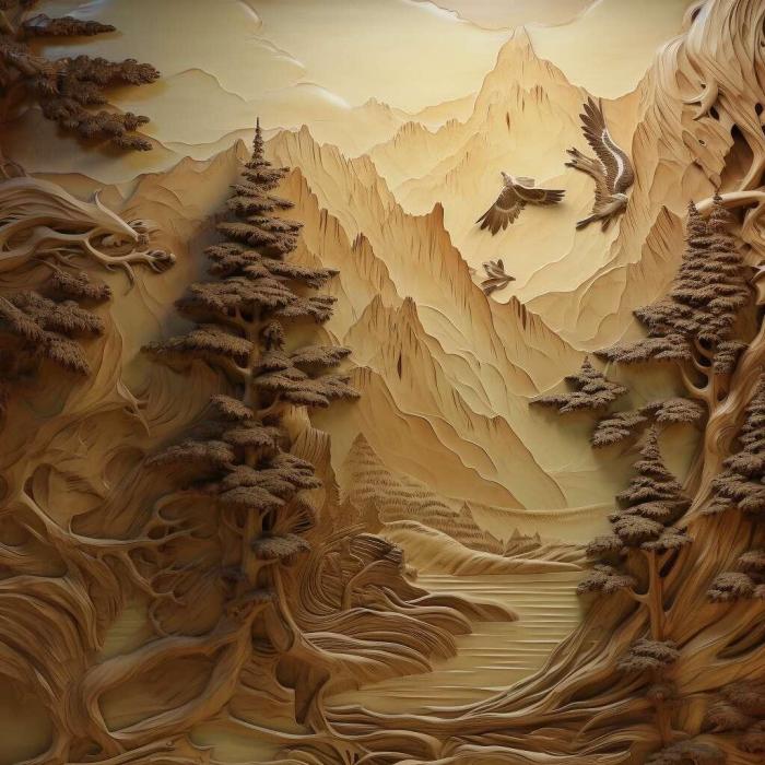 نموذج ثلاثي الأبعاد لآلة CNC 3D Art 